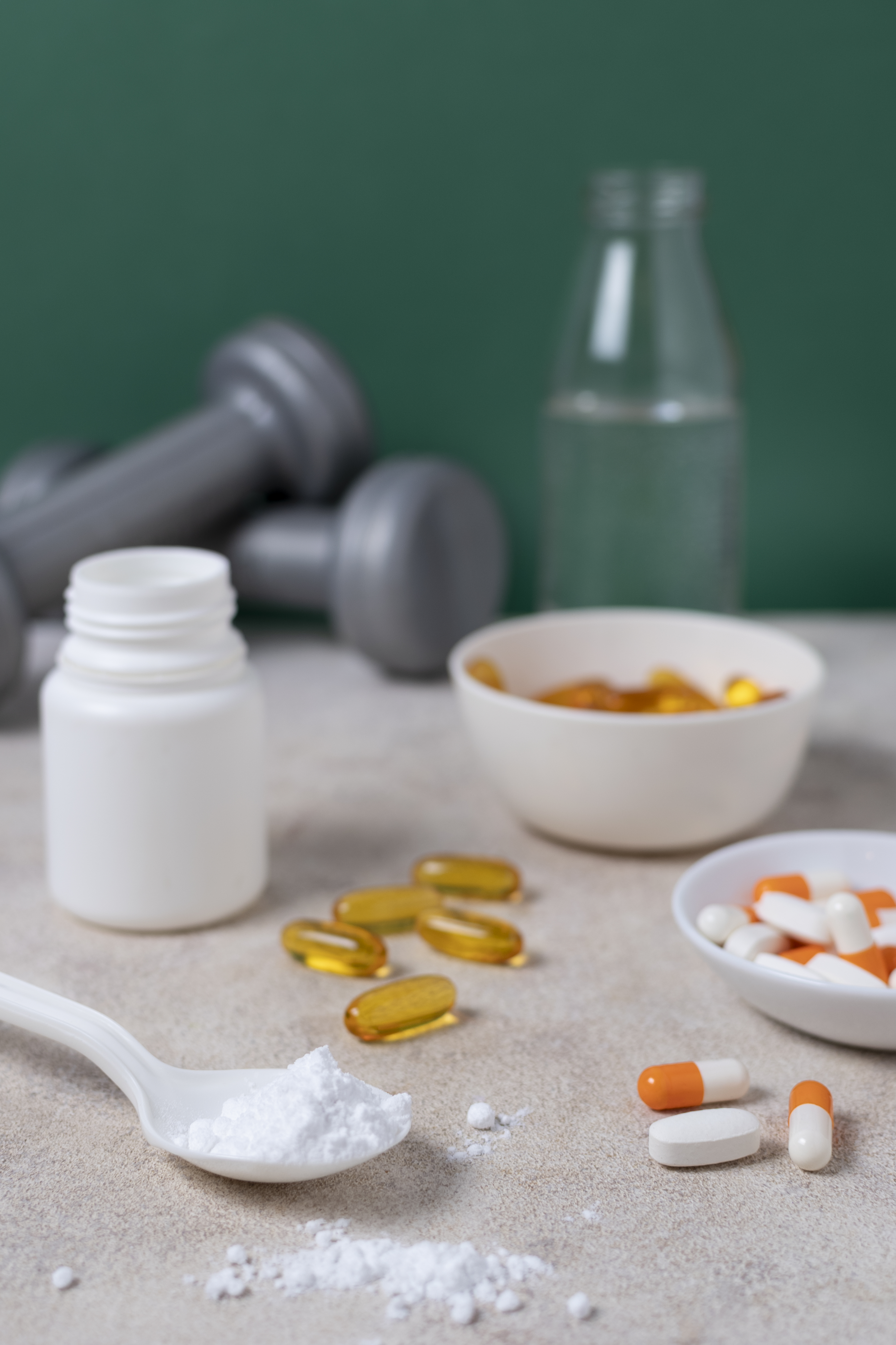 Suplementos naturais e vitaminas